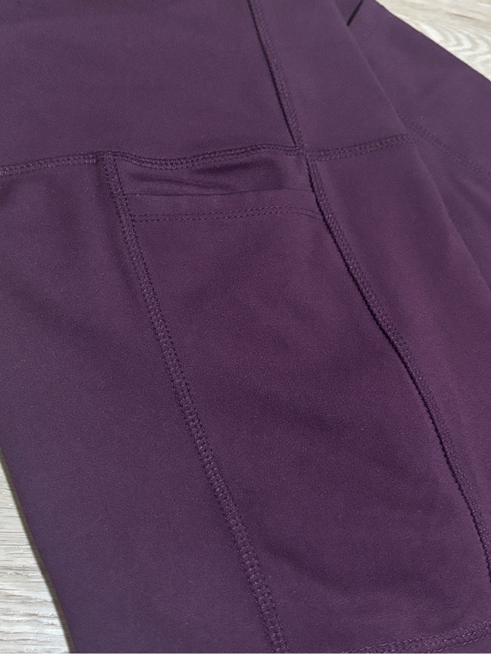 Danskin (XL) Ultra High Ankle Legging Tight with Pockets Midweight Soft Brushed - Picture 9 of 15